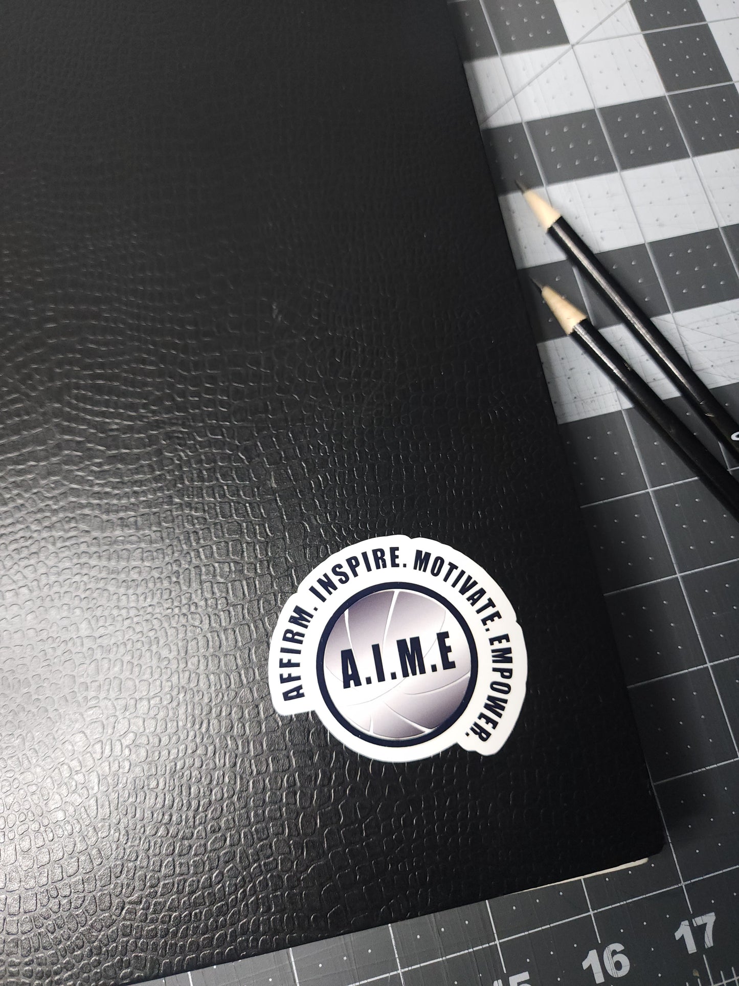 A.I.M.E. Vinyl Laptop Stickers