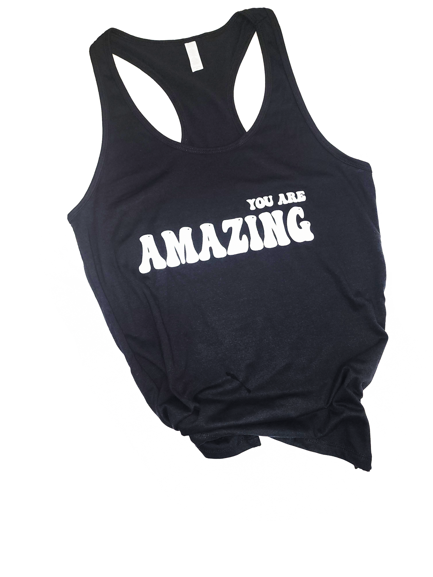 Women's You Are Amazing Tank Top (White 3D Vinyl)