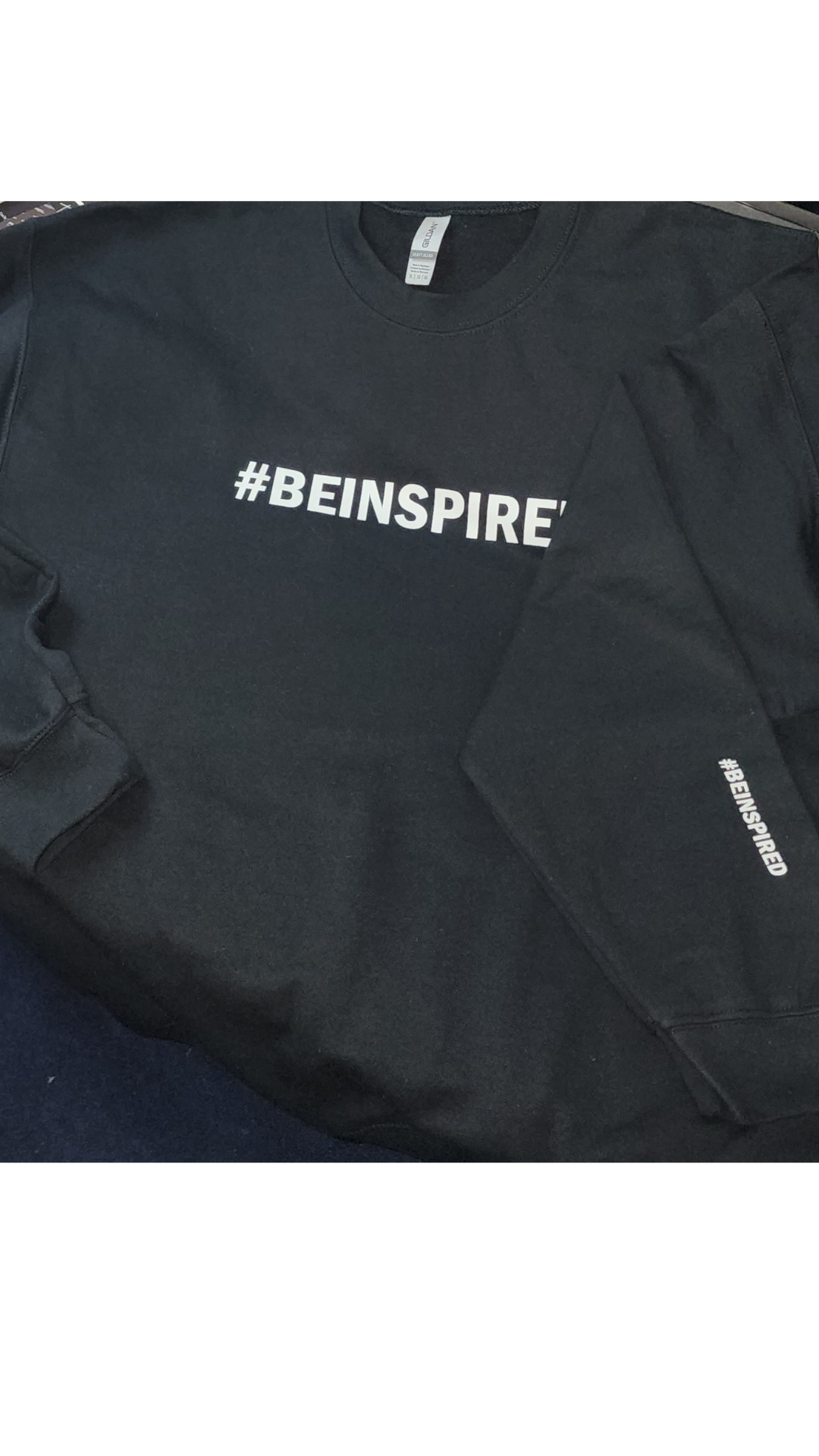 Womens and Mens Be Inspired Sweatshirt