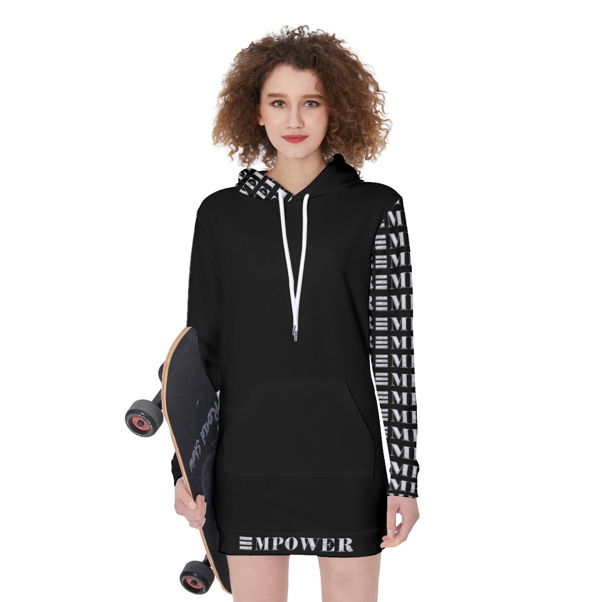 EBG Black Women s Hoodie Dress Occasion Favorz