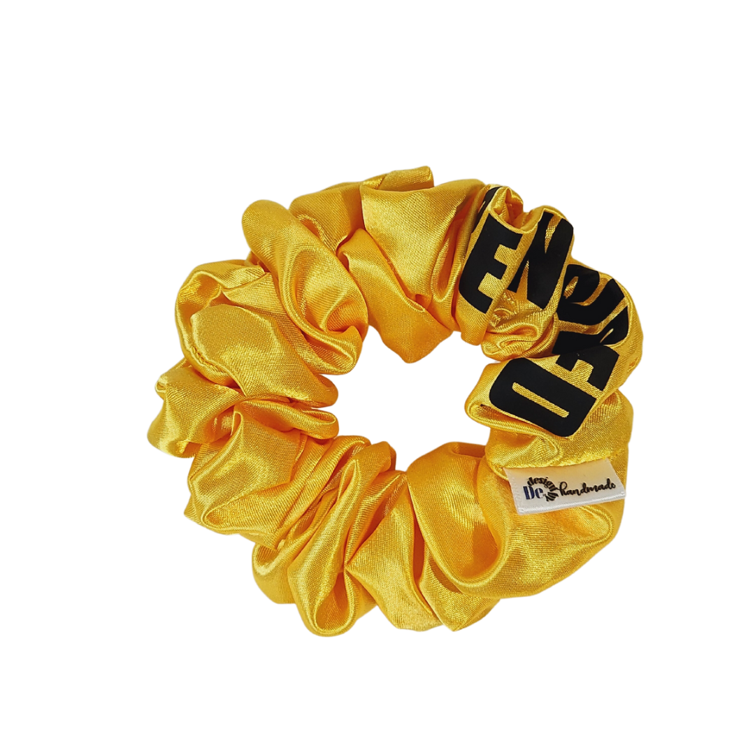 Be Inspired Yellow Mini Hair Scrunchies