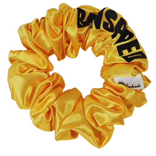 Yellow Be Inspired XL Hair Scrunchies