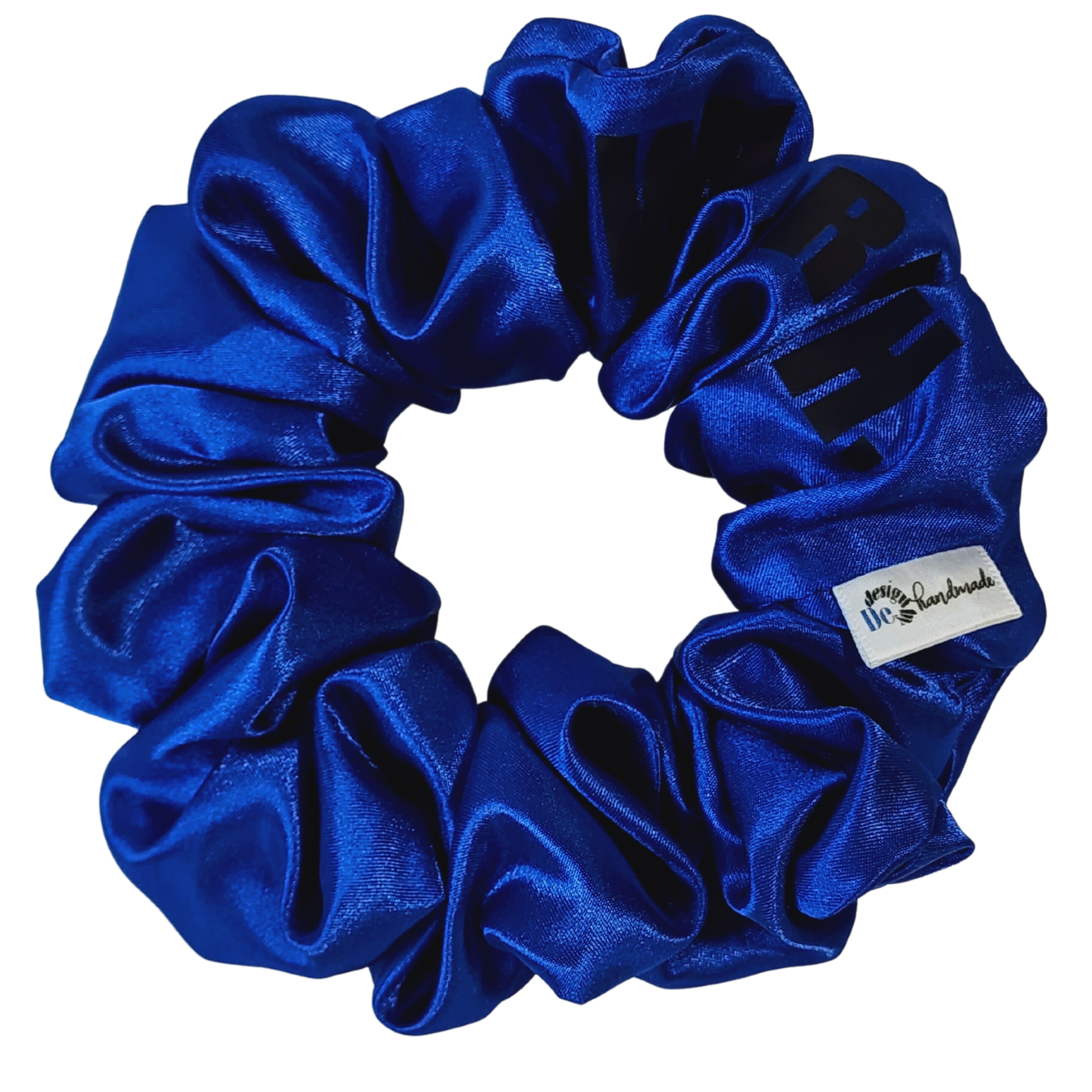 Own Your Truth Blue XL Hair Scrunchies