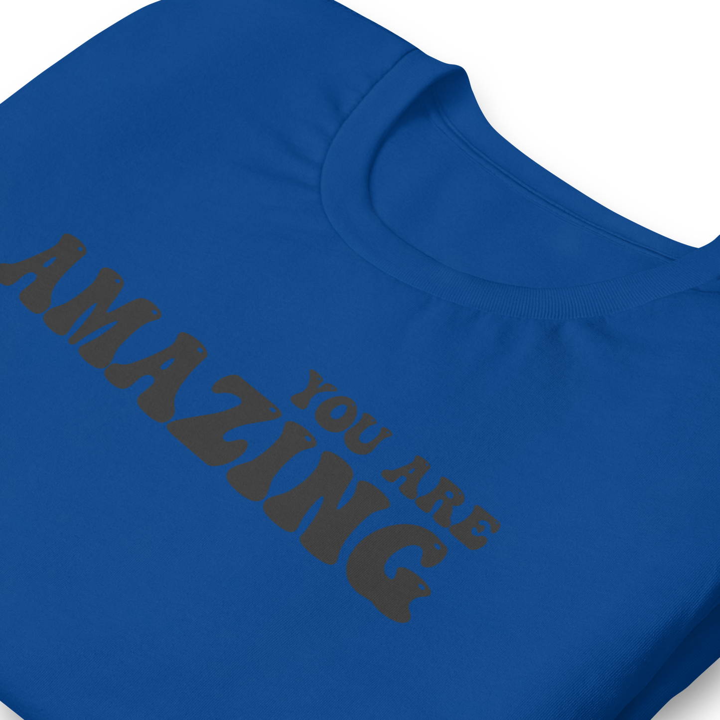 Unisex You Are Amazing Tee (Black 3D Vinyl)