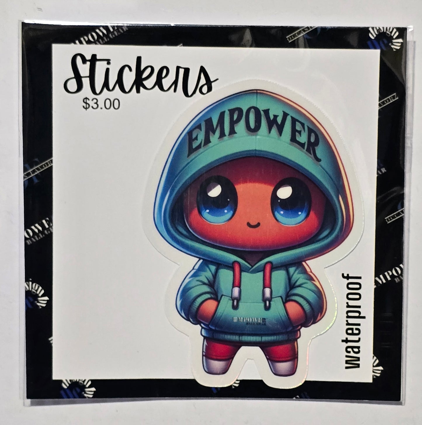 Empower Hoodie Reflective Sticker