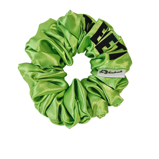 Apple Green Be The Exception Mini Scrunchies