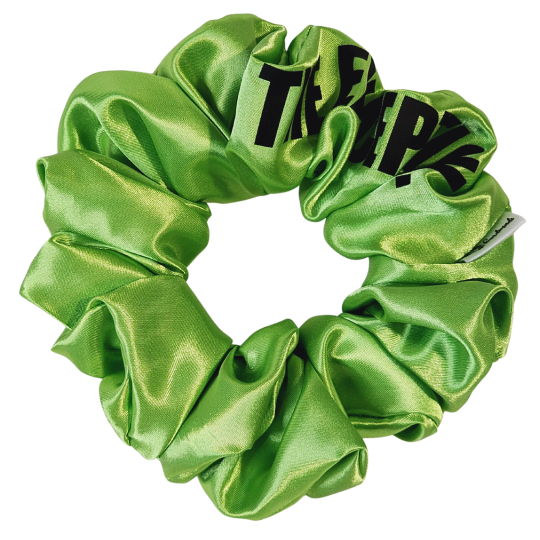 Apple Green Be The Exception XL Scrunchies