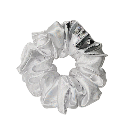 White By Pure Grace Mini Scrunchies