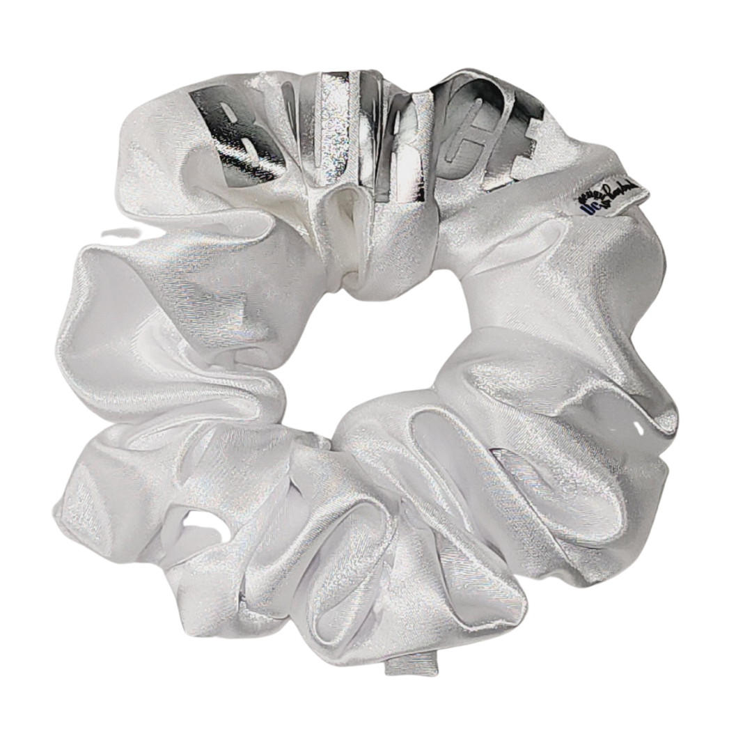 By Pure Grace XL Scrunchies in White