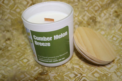 Cumber Melon Wood Flame Candle