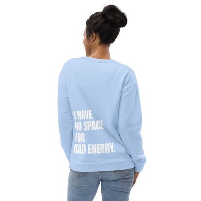 Womens and Mens Good Energy Vibes Sweatshirt